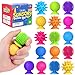 Richtim Sensory Fidget Toys Kids Adults 16 Pack Textured Suction Toy Sensory Toys for Autism Kids Calming Quiet Fidgets for Classroom Prize Travel Essentials Road Trip Activities for Girls Boys Gifts - Image 2