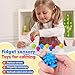 Richtim Sensory Fidget Toys Kids Adults 16 Pack Textured Suction Toy Sensory Toys for Autism Kids Calming Quiet Fidgets for Classroom Prize Travel Essentials Road Trip Activities for Girls Boys Gifts - Image 3