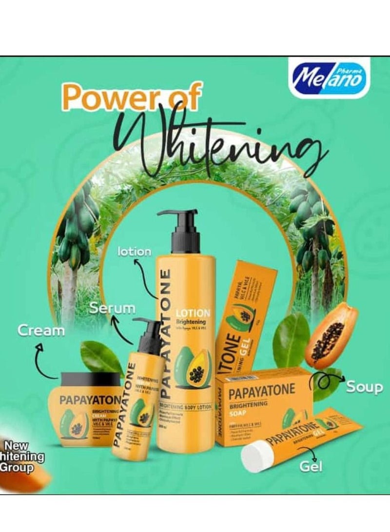MELANO Whitening Kit with Papaya Extract 5 pcs - Image 2