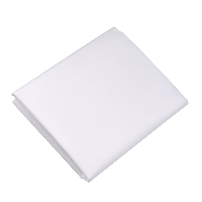 Photography Backdrop 1 X 1.5m White Non-Woven Fabric - Non-Reflective Double-Sided Backdrop Background for Home Photography Studio Portrait Video Shooting - Image 1