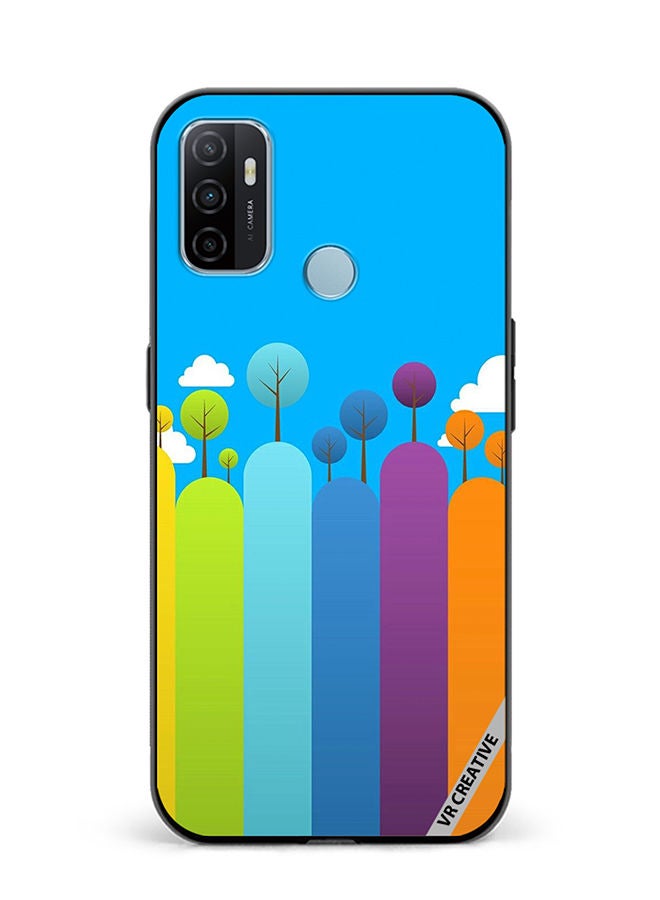 VR CREATIVE Protective Case Cover For Oppo A53 Multicolur Design Multicolour - Image 1