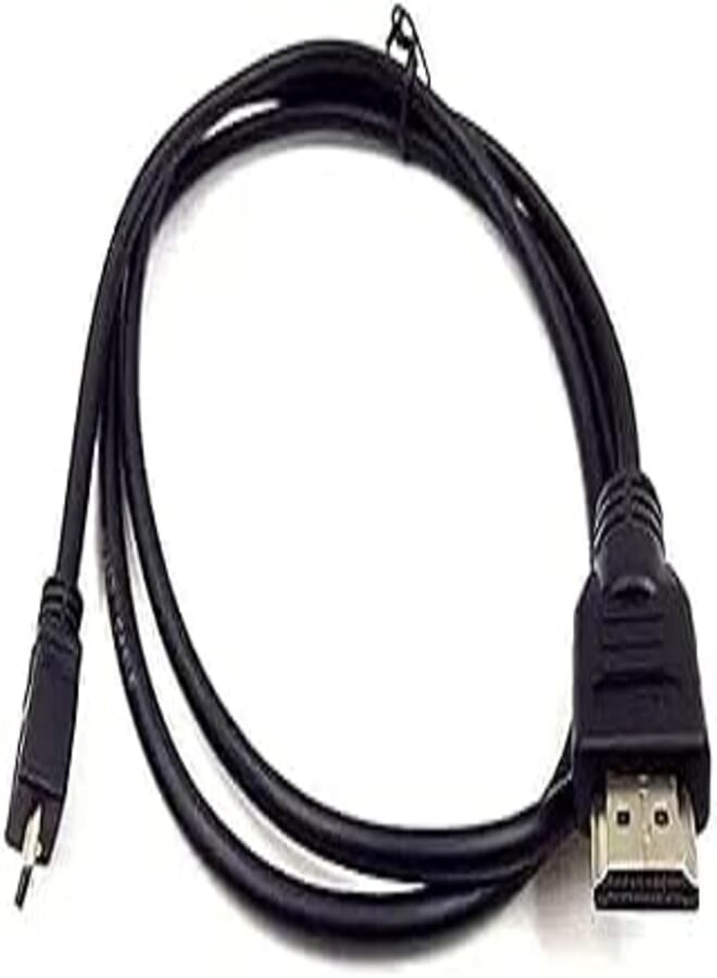 Micro HDMI Male to HDMI Male Cable For Raspberry Pi 4B 
