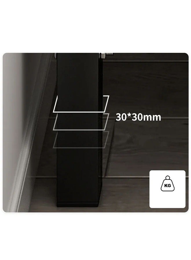 keke Portable Foldaway household Simple Bed companion with Ice Silk Matress 120 cm - Image 4