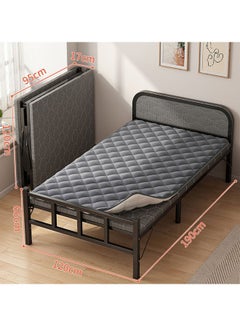 Portable Foldaway household Simple Bed companion with Ice Silk Matress 120 cm - pzsku/ZD69DB8C35312A96B28E8Z/45/_/1701334936/fa10b87e-6dc3-41b8-b5d2-beb437f7d4b2