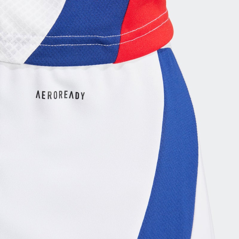 Adidas Men's Arsenal FC Home Shorts - White / Silver - Image 4