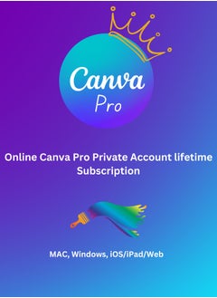 حساب Canva Pro خاص، اشتراك مدى الحياة