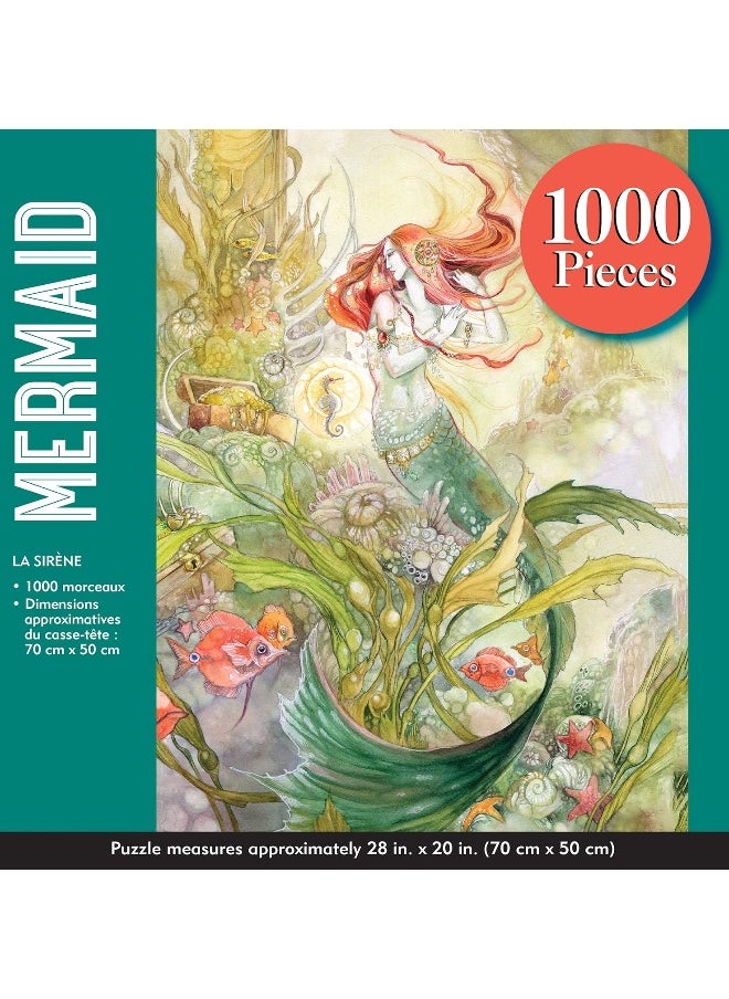 Peter Pauper Press Mermaid 1,000 Piece Jigsaw Puzzle - pzsku/ZD69E281AB52BEFBCEBE9Z/45/_/1737870721/24857cd3-15d1-47ab-b827-9f33d20f0557