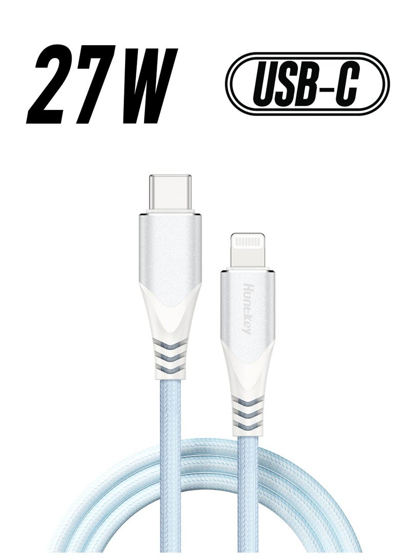 هانتكي Huntkey  كابل شحن سريع من USB C إلى Lightning، معتمد من MFI - Image 1