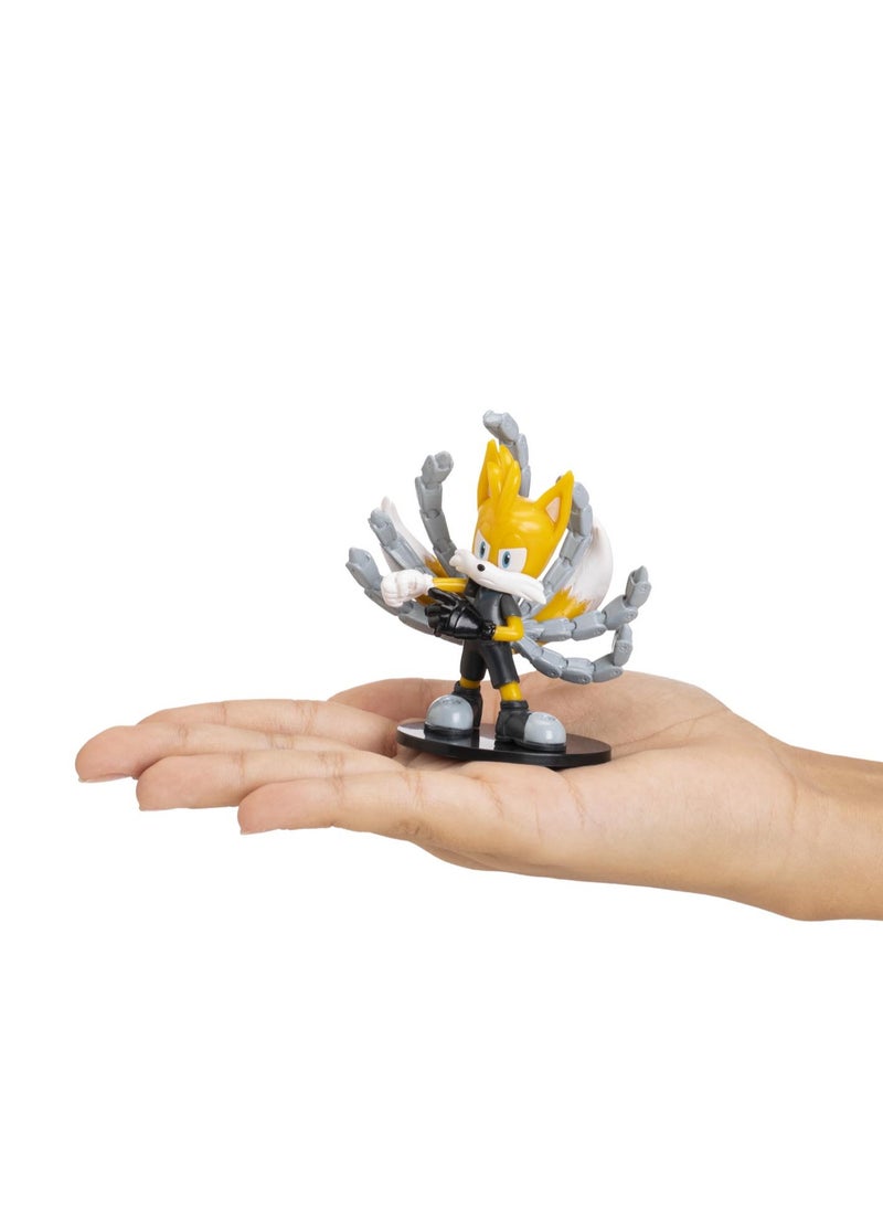 SONIC - Sonic Figure Action 3-Inches, 4-in-1 Pack, Assorted 1 Piece (Style & Color May Vary) | Collectible Figure | Action Figure | Perfect Gift for Kids and Collectors - Image 1