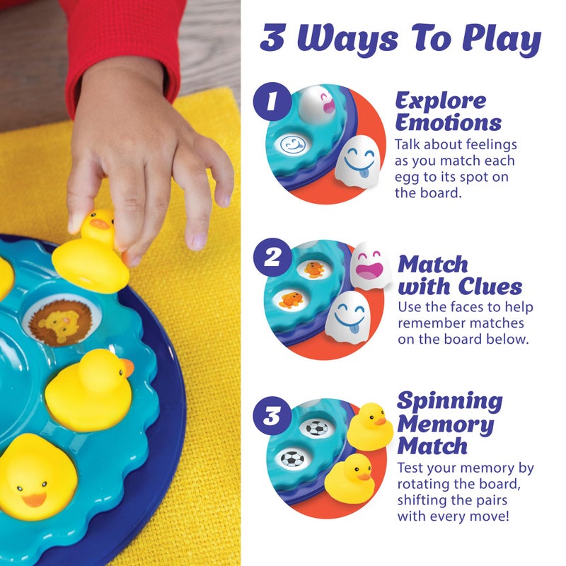 MindWare Dizzy Duckies Early Learning Matching Game - Preschool Game for Toddlers - Image 3