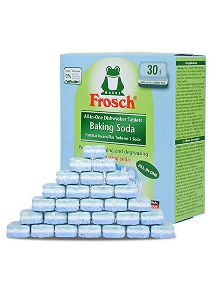 Frosch Baking Soda Automatic Dishwasher 30 Tablets - Image 3