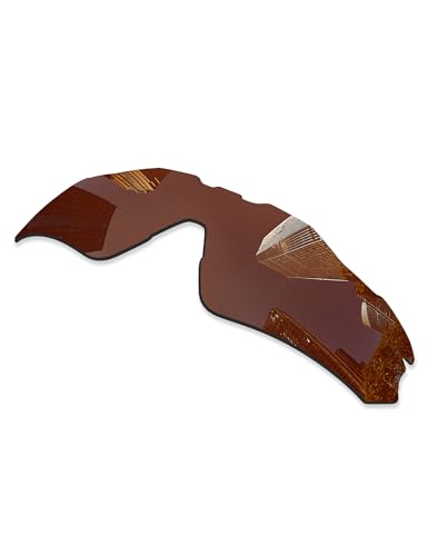 Combine8 Ploarized Replacement Lenses for Oakley Radar EV Path OO9208/Radar EV Path Asian Fit (AF) OO9275 Sunglasses - Brown - Image 2