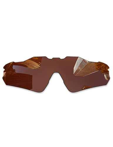 Combine8 Ploarized Replacement Lenses for Oakley Radar EV Path OO9208/Radar EV Path Asian Fit (AF) OO9275 Sunglasses - Brown - Image 1
