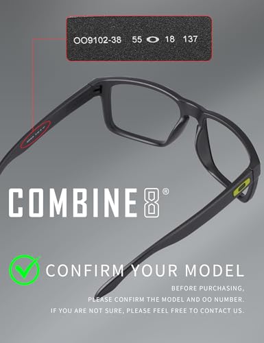 Combine8 Ploarized Replacement Lenses for Oakley Radar EV Path OO9208/Radar EV Path Asian Fit (AF) OO9275 Sunglasses - Brown - Image 5