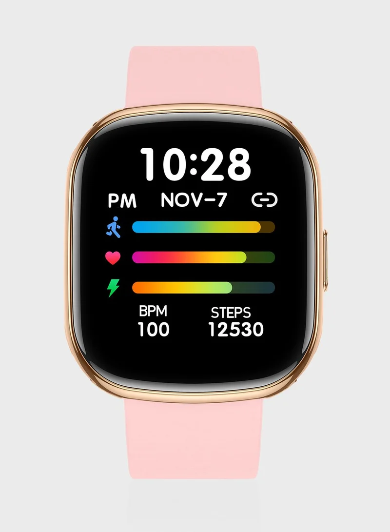 Ginger Smart Watch With Multiple Health & Fitness Features