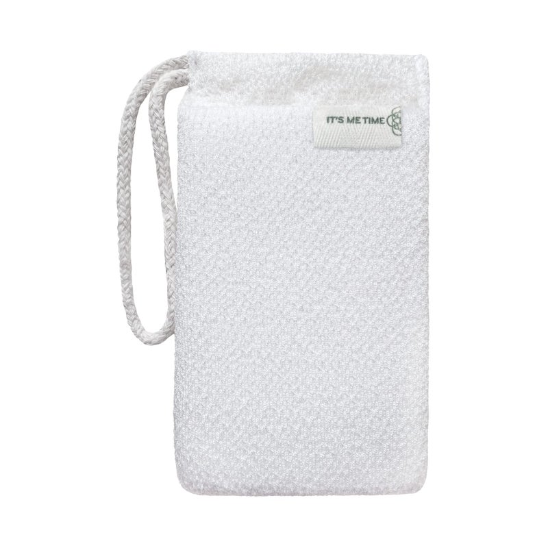 DAILY CONCEPTS Daily Body Scrubber, Soy-Based And Organic Cotton. For The Whole Body. The Bath Sponge Deeply Cleanses The Skin And Creates A Rich Foamy Lather. Exfoliation - Image 2