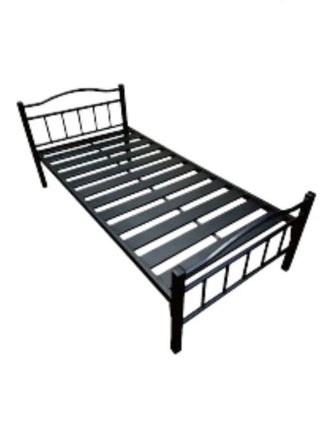 Heavy Duty Single Iron Bed Black - pzsku/ZD69EB3828503266E95B9Z/45/_/1681554150/c5e2970b-405e-41ee-8fe5-bd21a4a011c2