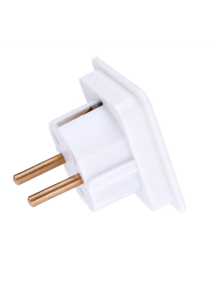4pcs UK to Europe Travel Adapter, Socket 3 Pin to 2 Pin - Image 2