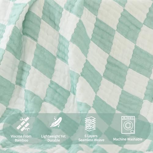 HardNok Ultra Soft Muslin Baby Blanket, A Versatile Swaddle and Bed Blanket for Babies, Toddlers, Boys, and Girls (1 Pack). - Image 3