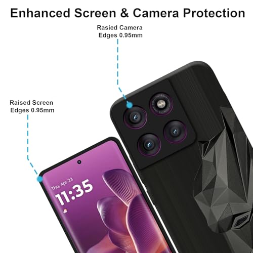 VIDO Exclusive Soft Back Case Cover for Motorola Moto Edge 60 Pro 5G (Shock Proof |360 Degree Complete Protection) - Image 2