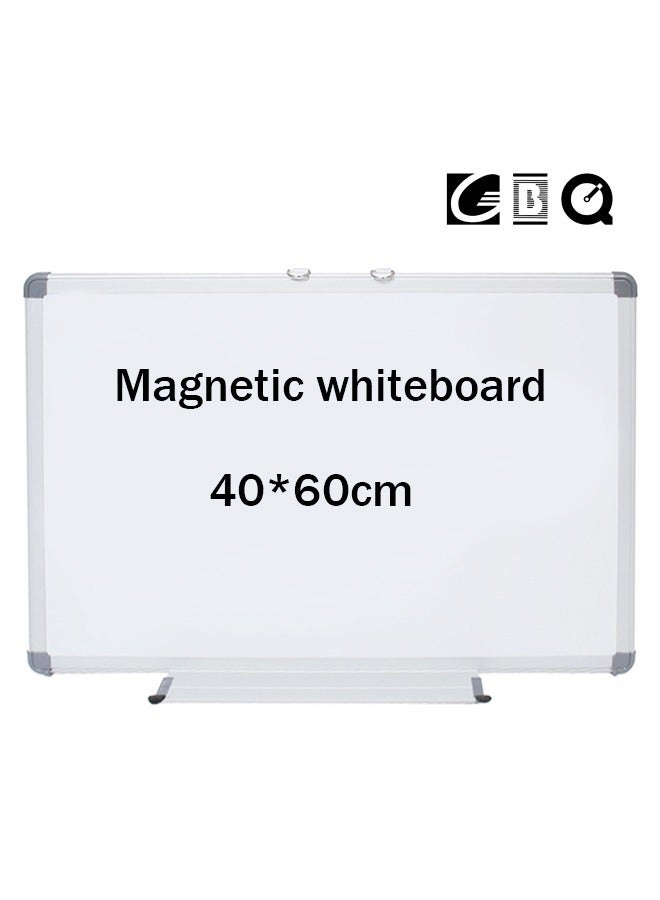 GBQ Exclusive Custom High Quality Aluminum Frame Double-Sided Magnetic Dry Erase Whiteboard 40*60CM - Image 1
