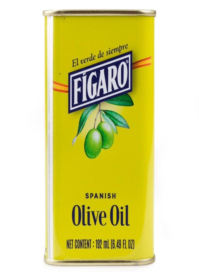 Figaro Spanish 100% Pure Olive Oil, All Natural, Premium Quality Olive Oil for Cooking, Frying, and Salad Dressing, Heritage Brand Since 1919, 6.49 Fl Oz Can - Image 1