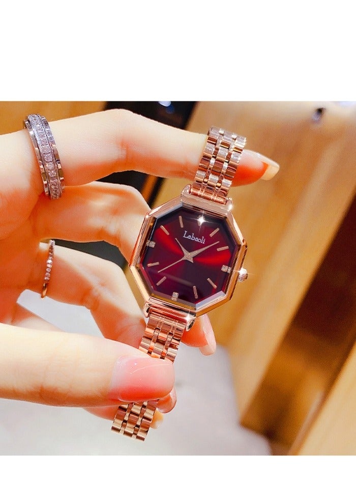 Labaoli Labaoli Women's Watch Waterproof Business Watch Full Diamond Fashion Women's Watch  - Image 3