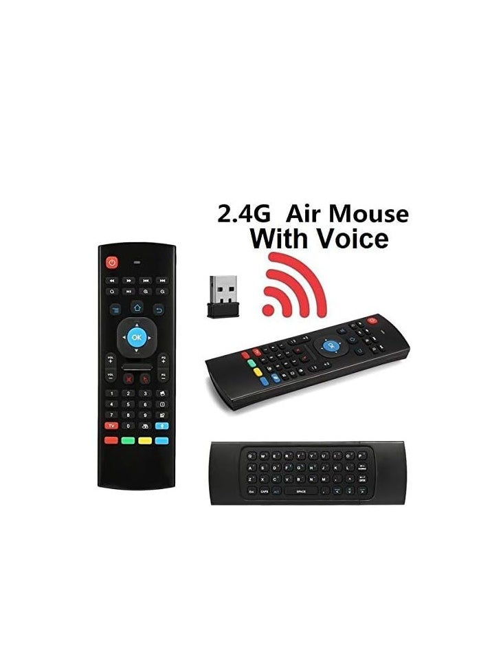 ELTRAZONE - Favormates Air Remote Mouse MX3 Pro,2.4G Backlit Kodi Remote Control,Mini Wireless Keyboard & Infrared Remote Control Learning, Best for Android Smart Tv Box HTPC IPTV PC Pad Xbox Raspberry pi 3 - Image 1