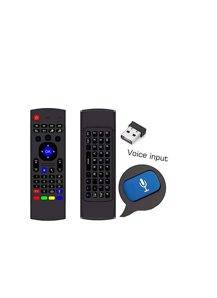 ELTRAZONE - Favormates Air Remote Mouse MX3 Pro,2.4G Backlit Kodi Remote Control,Mini Wireless Keyboard & Infrared Remote Control Learning, Best for Android Smart Tv Box HTPC IPTV PC Pad Xbox Raspberry pi 3 - Image 1