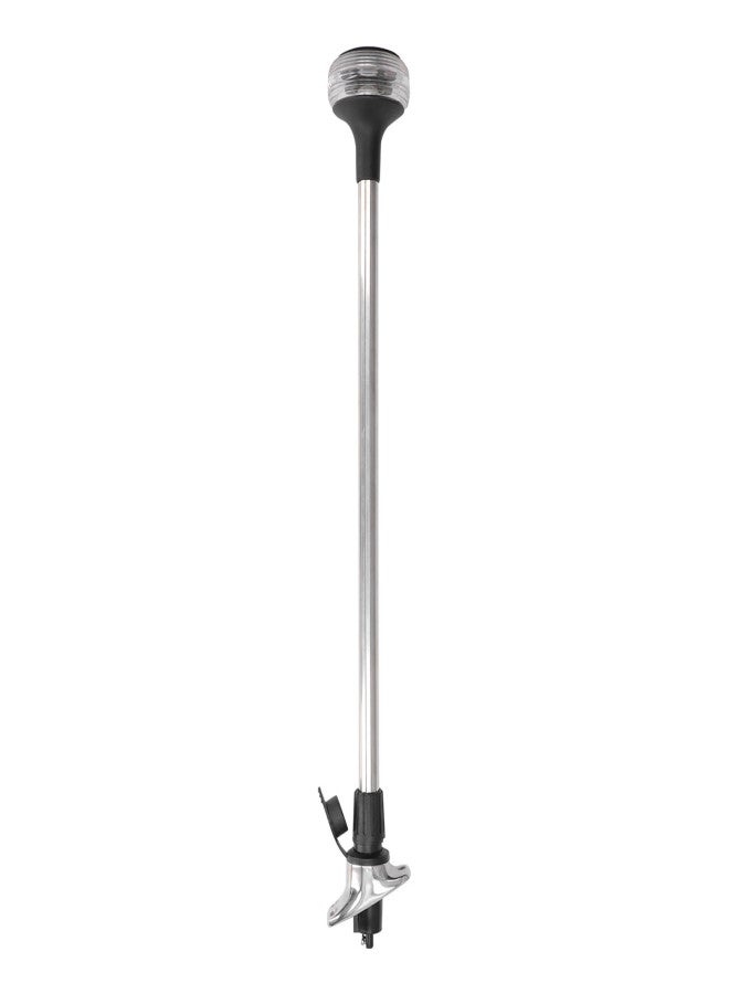 24in Telescoping Anchor Light All Round LED Stern Light 2 Pin Pole IP66 Waterproof DC12V 24V 5W - Image 3