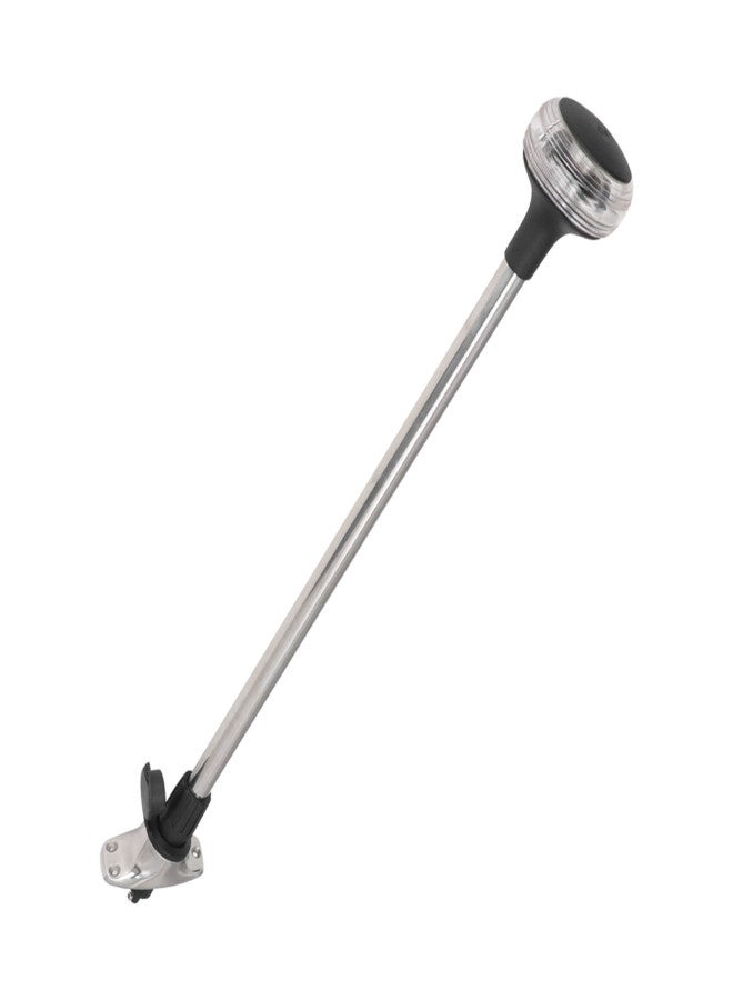 24in Telescoping Anchor Light All Round LED Stern Light 2 Pin Pole IP66 Waterproof DC12V 24V 5W - Image 1