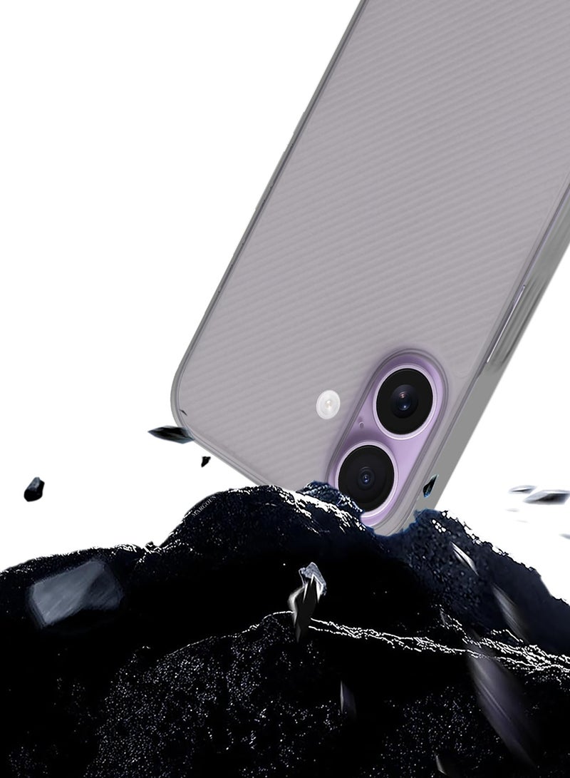 Case Cover for iPhone 17 - Sturdy Durable Ultra-Thin Case - Air Skin Line Design Transparent Back Cover - Drop Protection Cover - Black - Image 5