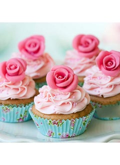 Sienon SIENON 33 Cavity Rose Flowers and Leaves Fondant Candy Silicone Molds For Sugarcraft, Cupcake Toppers, Soap, Polymer Clay,Crafting Projects，Wedding and Birthday Cake Decoration  - Image 5