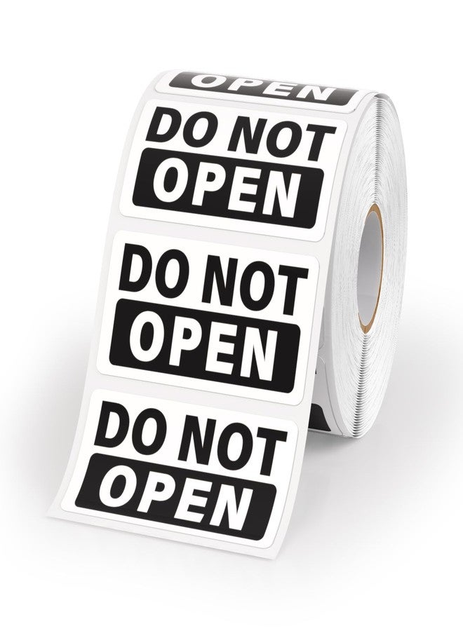 YIKIADA 2" x 1" Do Not Open Labels Stickers 500 PCS Per Roll - Image 2