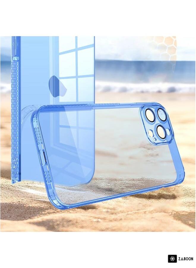 Zaboon Protective Case Cover For iPhone 12 Pro Straight Edge Shockproof Anti-skid TPU  - Image 4