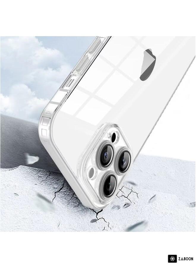 Zaboon Protective Case Cover For iPhone 12 Pro Straight Edge Shockproof Anti-skid TPU  - Image 3