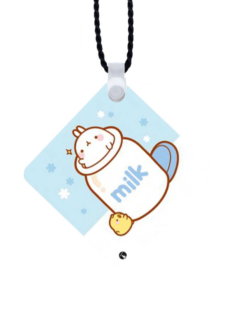 RKN Rabbit Printed Car Mirror Pendant - Image 1