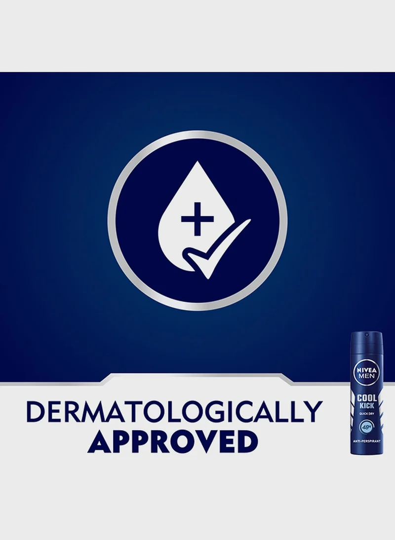 Nivea Nivea Men Cool Kick Spray 150Ml