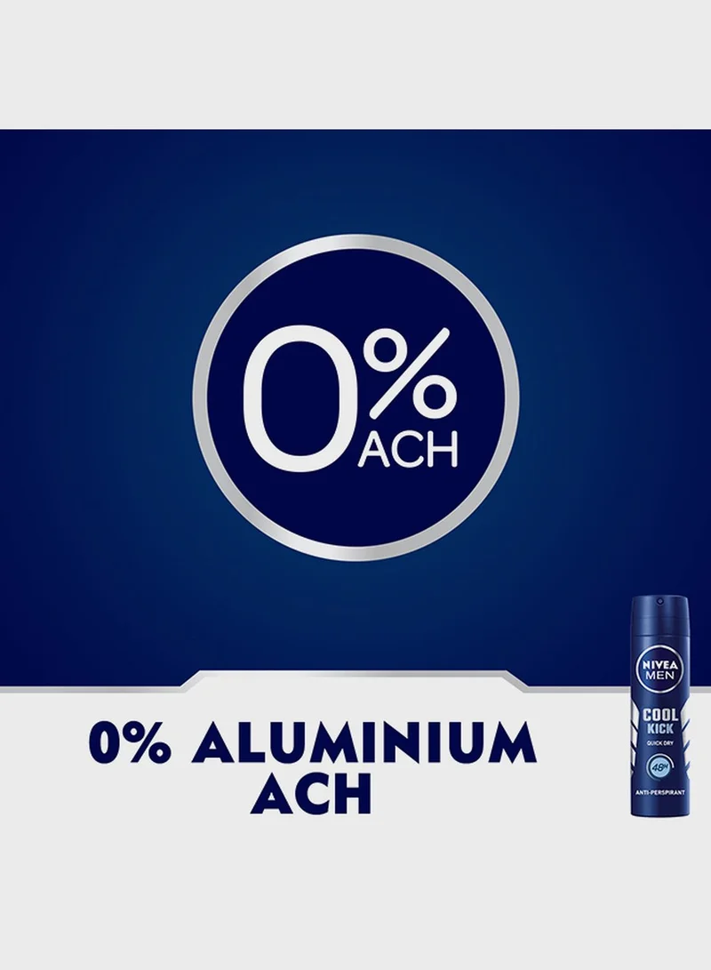 Nivea Nivea Men Cool Kick Spray 150Ml