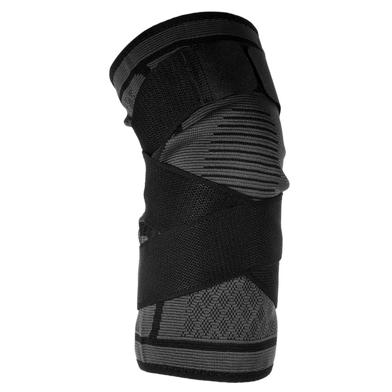 Black Knee Support Brace High Elasticity Patella Stabilizer for Running Sports Outdoor - Image 2
