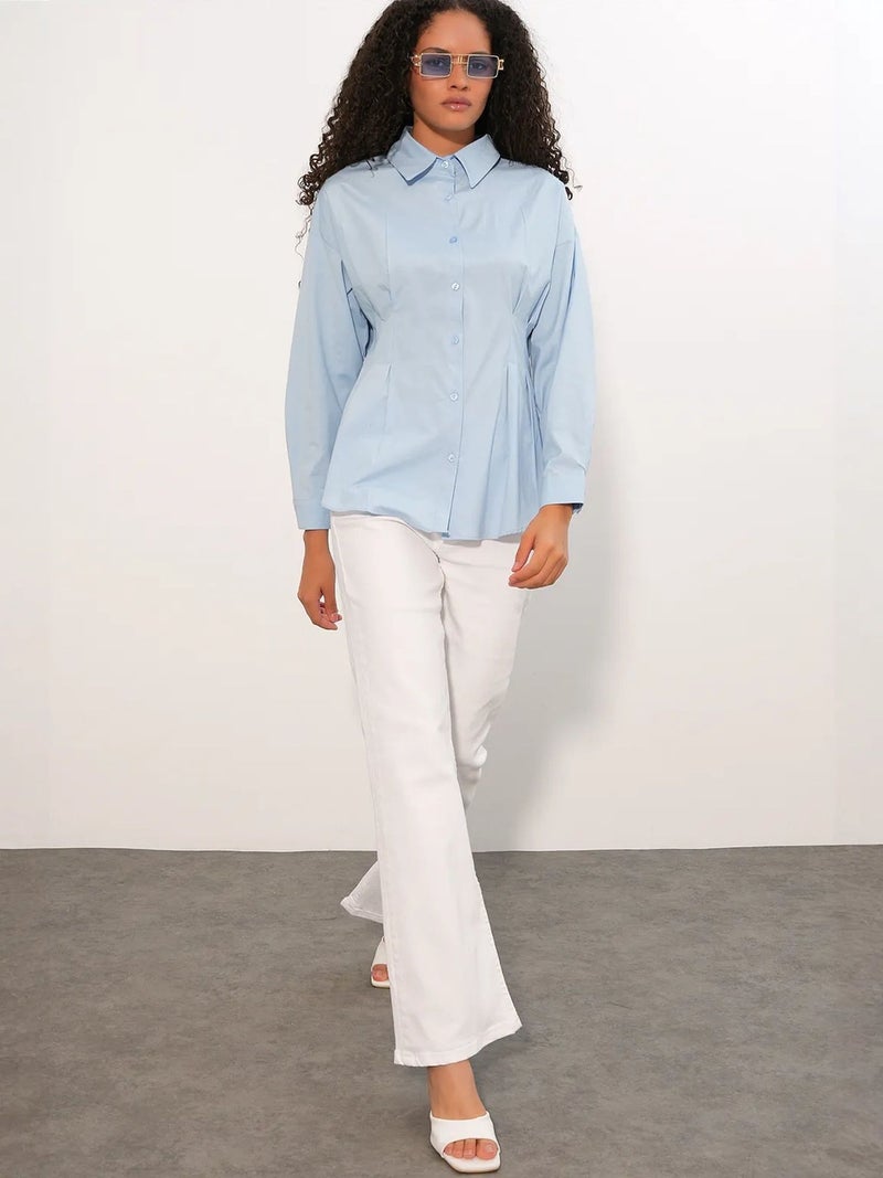 BIG DART BDART Fitted Poplin Shirt With Button Front - Image 2