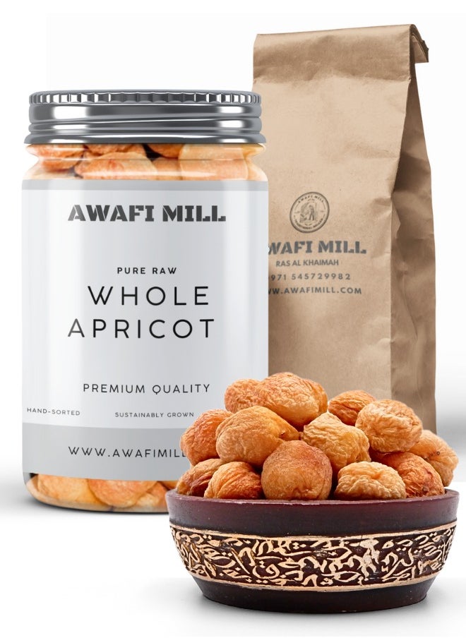 Awafi Mill AWAFI MILL Whole Apricot with Seed | Sun-Dried | Natural & Traditional Dried Fruit  - Image 1