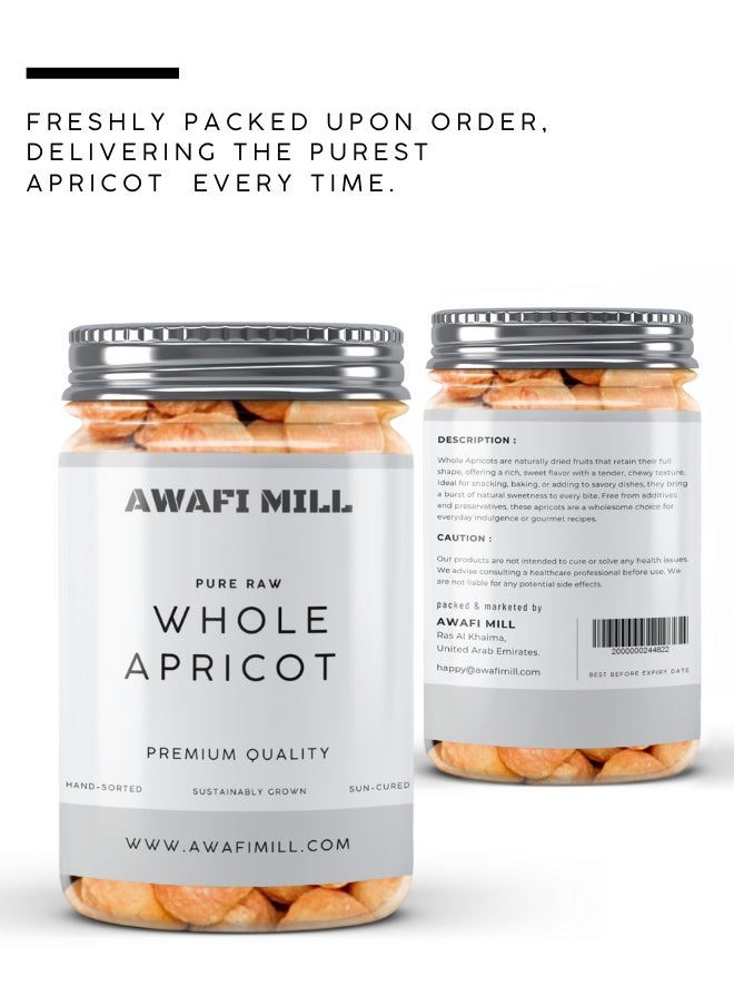 Awafi Mill AWAFI MILL Whole Apricot with Seed | Sun-Dried | Natural & Traditional Dried Fruit  - Image 4
