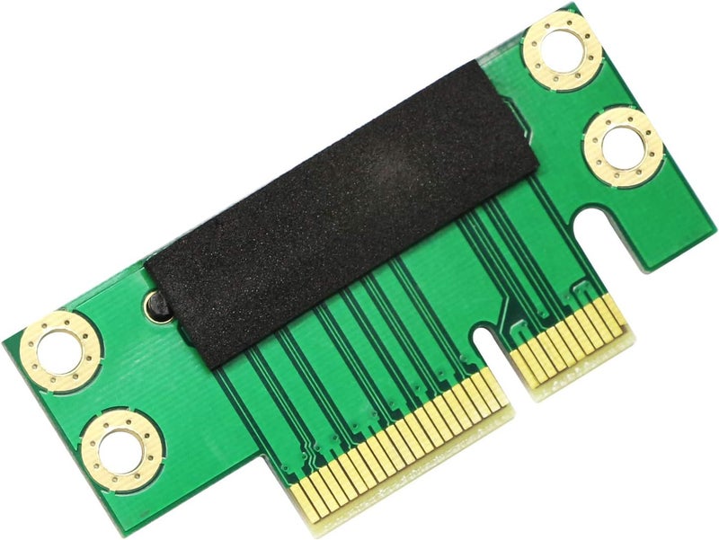 SinLoon SinLoon PCI Express 4X Riser Card 90Degree Adapter Card PCIE 4X Extender Extension Card for 1U Small Computer and Server Case PCIE 4X  - Image 4