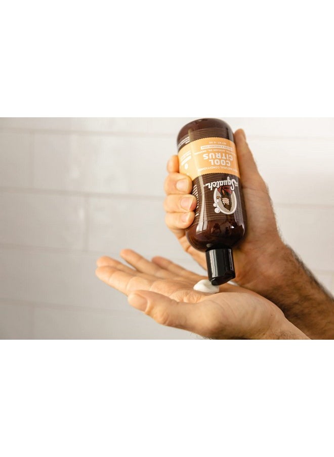 Dr. Squatch Cool Citrus Conditioner For Men Daily Hair Conditioner Stimulates Hydrates Soothes Scalp Naturally Sourced With Organic Peppermint Calendula Clary Sage  - Image 2