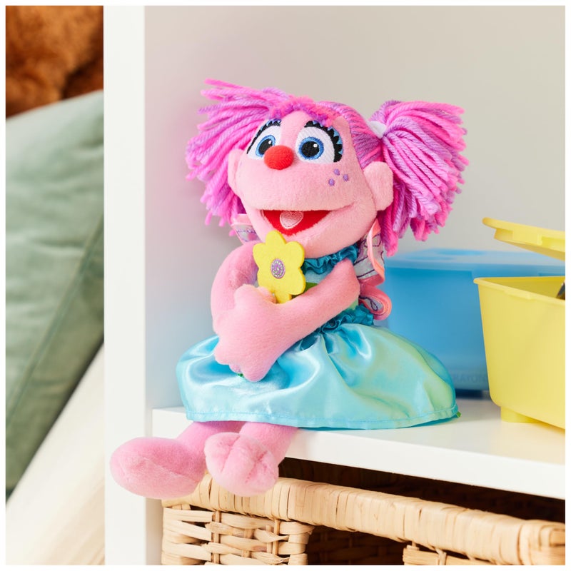 GUND Sesame Street Official Abby Cadabby Muppet Plush, Premium Plush Toy for Ages 1 & Up, Pink/Blue, 11â€ - Image 4