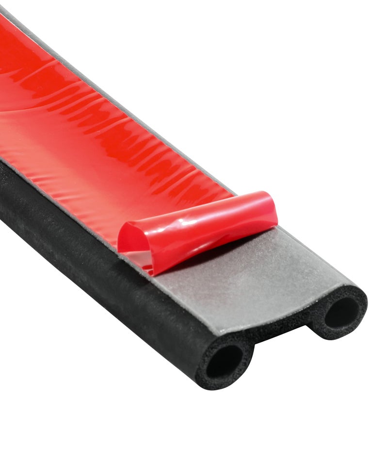 ESEWALAS 245Ft Adhesive Tailgate Sealcar Door Seal StripAutomotive Weather Stripping DoubleBulb Tailgate SealRubber Camper Shell SealCamper Shell Accessories for PickupsTrunk CapAuto Car
