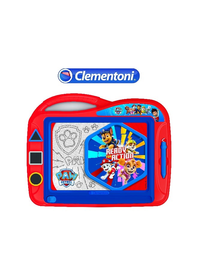 Clementoni Paw Patrol Magnetic Drawing Board | Learn How to Draw and Write! Magnetic Educational Toy - Image 1