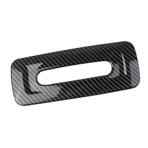 Fewshaw Carbon Fiber Interior Rear Roof Reading Light Lamp Cover Trim Accessories for Toyota Tundra 20222026 - Image 3