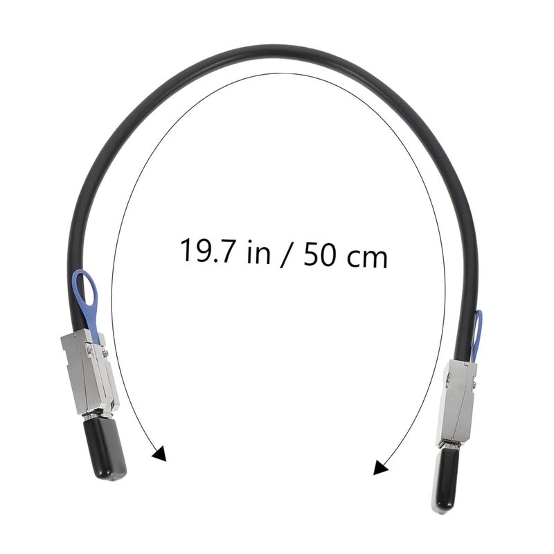 Internal Mini SAS 26 Pin Cable 0.5M SFF-8088 to SFF-8088 Server Accessory Cord for Data Storage Systems and Array Controllers - Image 2